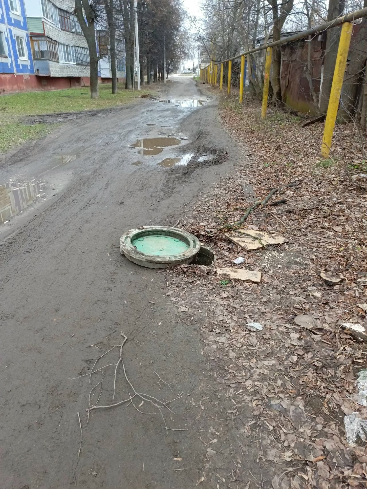 Недопустимый монтаж люка 5