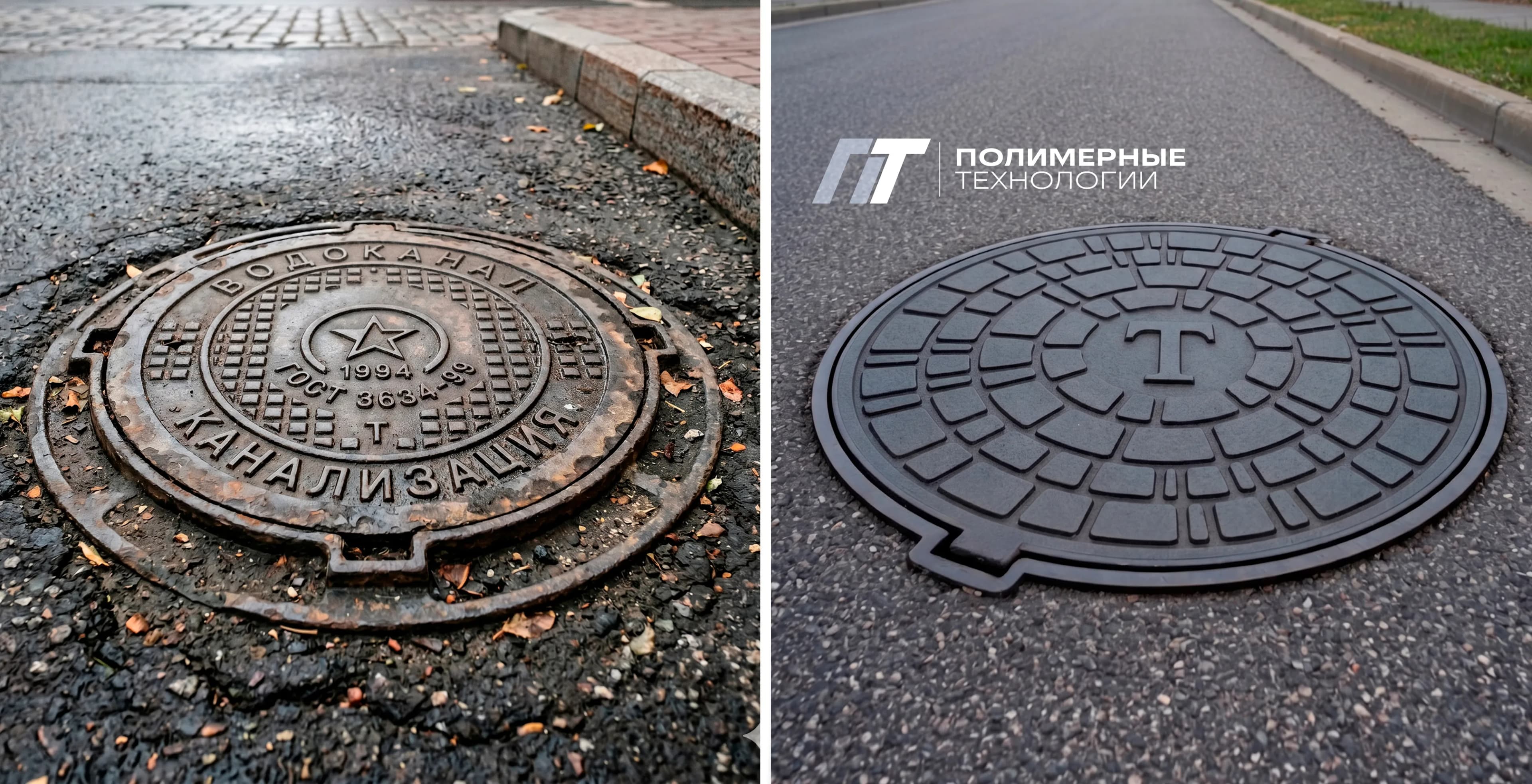 Какой люк выбрать чугунный или полимерно-песчаный?
